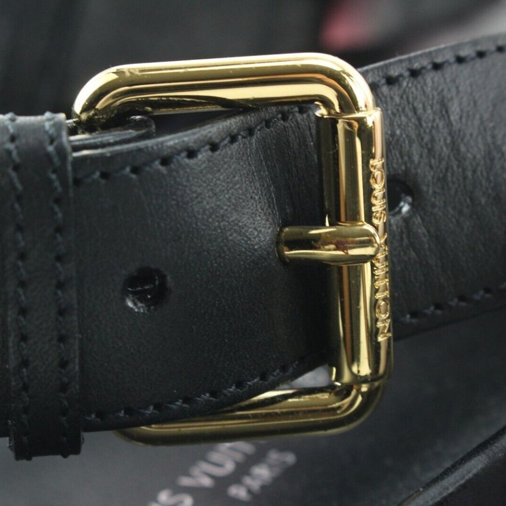 Louis Vuitton Size 39 Monogram Pink Shearling Paseo Sandals 3LV419C - Picture 5 of 12